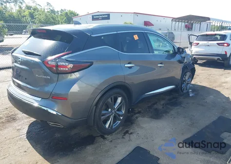 2021 Nissan Murano Platinum Fwd from USA, damaged, VIN 5N1AZ2DJ4MC108677
